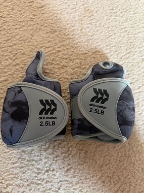 all in motion Gray Camouflage 2.5LB Wrist/Ankle Weights